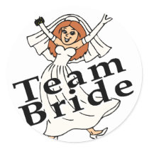 Team Bride (Bride) stickers