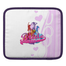 team bride bridesmaids bachelorette wedding bridal iPad sleeves
