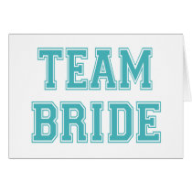 Team Bride cards