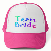 Team Bride (Colorful) Trucker Hat