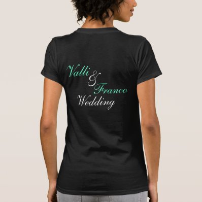 Team Bride Custom Wedding T Shirts
