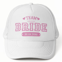 Team Bride Hat hats