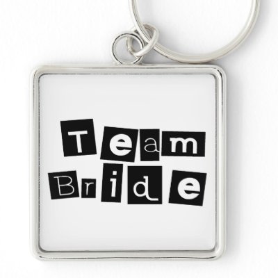 Team Bride Key Chain