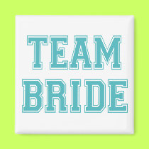 Team Bride magnets by wedding_tshirts Team Bride magnets