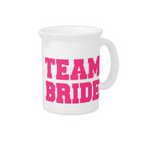 Team Bride pitchers