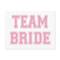 Team Bride Postcards