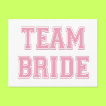 Team Bride postcards by wedding_tshirts Team Bride postcards