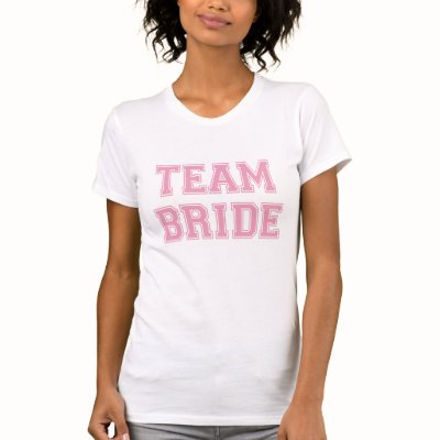 Team Bride t-shirt