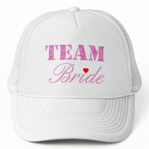 Team Bride Theme Mesh Hat