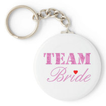 Team Bride Theme Key Chains
