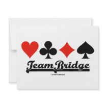 Team Bridge Custom Invitations