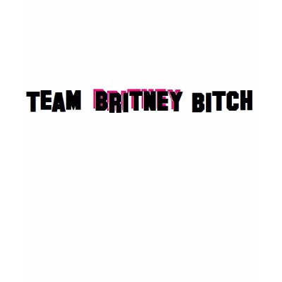Team Britney T-Shirt - Women by britneyradio