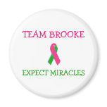 Team Brooke Ribbon Magnet
