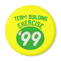 Team Building Exercise '99 Refrigerator Magnets