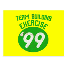 Team Building Exercise '99 Post Cards
