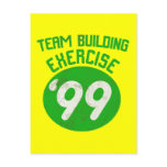 Team Building Exercise '99 Postcard