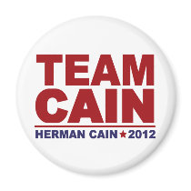 Team Cain 2012 magnets