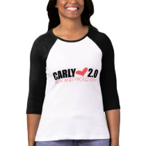 Team Carly "Carly 2.0 Fan" 3/4 Shirt