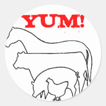Team Carnivore Stickers