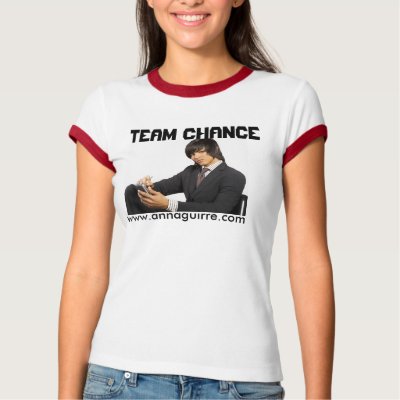 Team Chance T Shirts by ann_aguirre