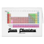 Team Chemistry (Periodic Table Of Elements) Card