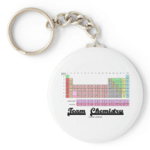 Team Chemistry (Periodic Table Of Elements) Key Chains