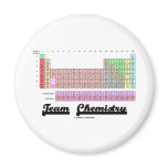 Team Chemistry (Periodic Table Of Elements) Magnet