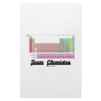 Team Chemistry (Periodic Table Of Elements) Personalized Stationery