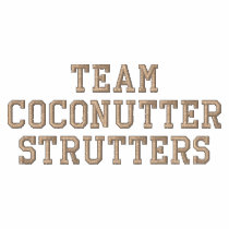 Team Coconutter Strutters embroidered shirts