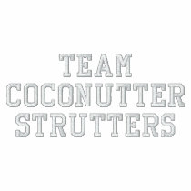 Team Coconutter Strutters embroidered shirts
