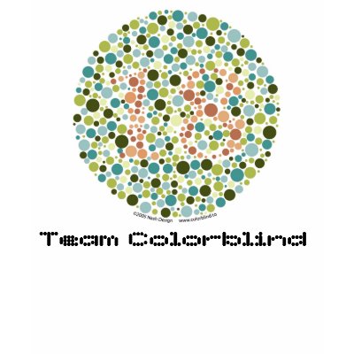 Team Colorblind T-Shirt by jbnash