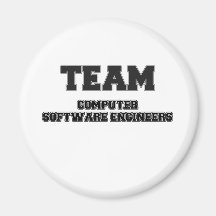 Team Computer Software Engineers Fridge Magnets