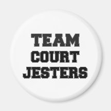 Team Court Jesters Fridge Magnets