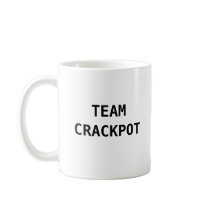 TEAM CRACKPOT COFFEE MUGS