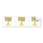 Team Cure (Yellow) Bumper Sticker