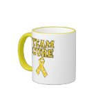 Team Cure (Yellow) mugs