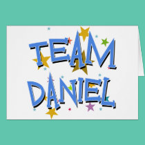 Team Daniel Customizable cards