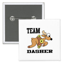 Team Dasher Reindeer Pins