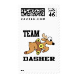 Team Dasher Reindeer Stamps