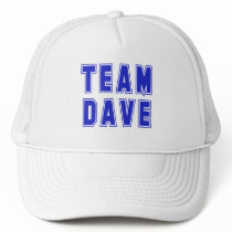 Team Dave T shirts and Products Mesh Hats
