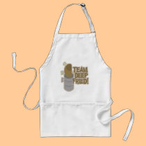 Team Deep Fried Turkey! aprons