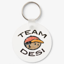 Team Desi keychains by smallhandsdesigns Team Desi keychains
