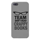 Team Don't Read Crappy Books Iphone case iphone cases