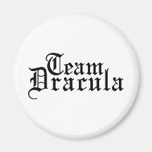 Team Dracula Magnet