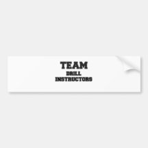 Team Drill Instructors Bumper Stickers