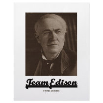 Team Edison (Thomas Alva Edison) letterhead