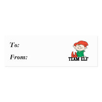 TEAM ELF business cards by doonidesigns TEAM ELF business cards