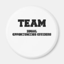 Team Equal Opportunities Officers Refrigerator Magnets