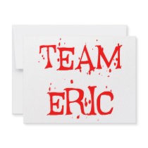 Team Eric Invitation