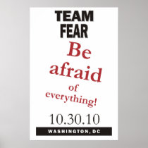 Team Fear poster